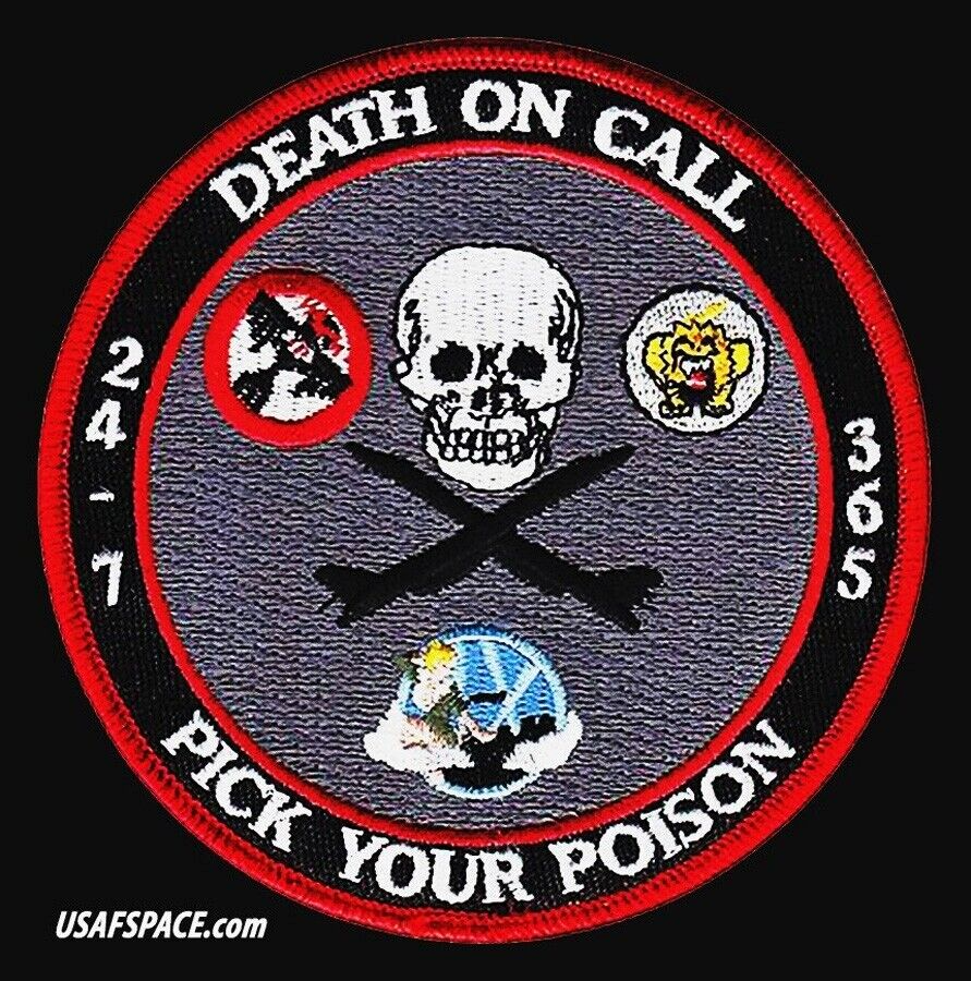 USAF B-1B Lancer STEALTH-DEATH ON CALL-AFGSC-DYESS AFB, TX-ORIGINAL VEL PATCH