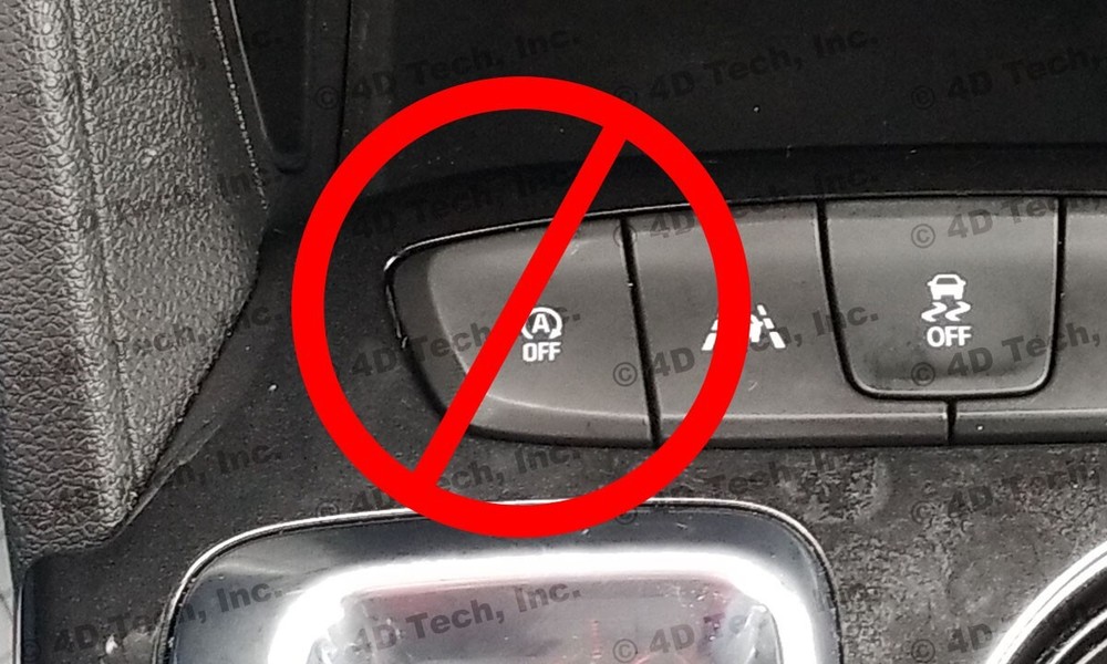 Start Stop Eliminator - Chevy Trax -Never push the auto stop button again