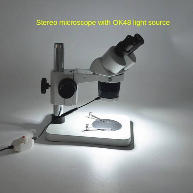 LED Adjustable Ring Light For Stereo Trinocular Binocular Microscope M48 Thread