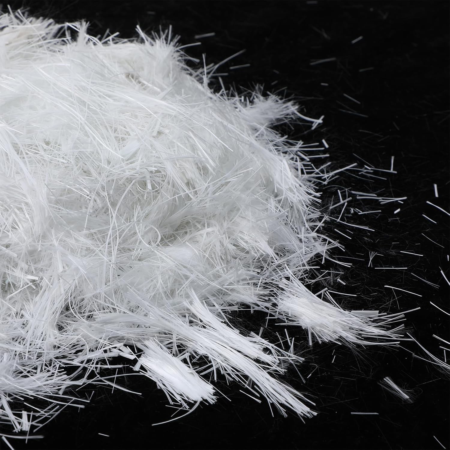 2 Pack Fiberglass for Concrete Cement Fiber Additive, Mortar Anti white