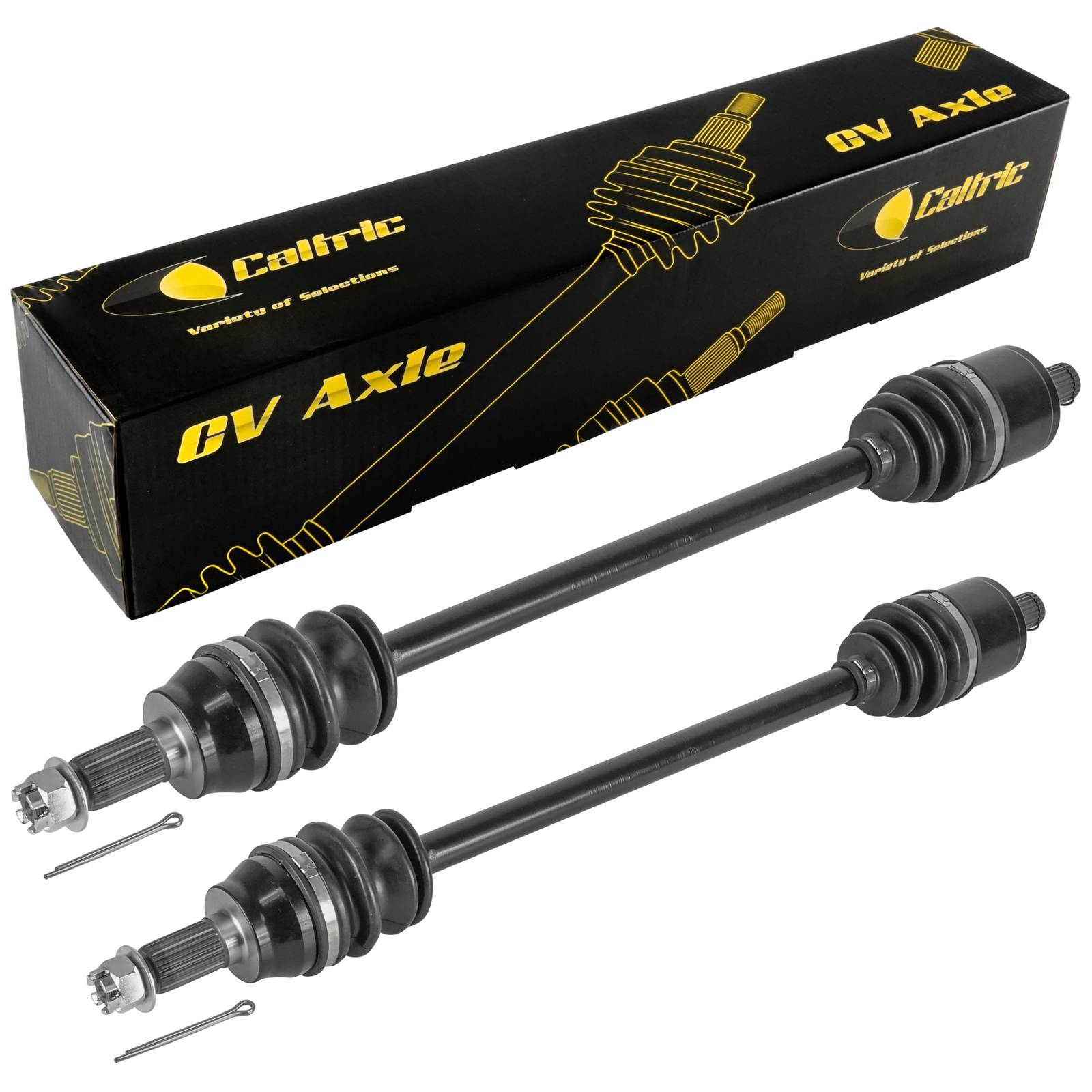 Front Left & Right Complete CV Joint Axles For Polaris RZR 900 60" 2015-2019