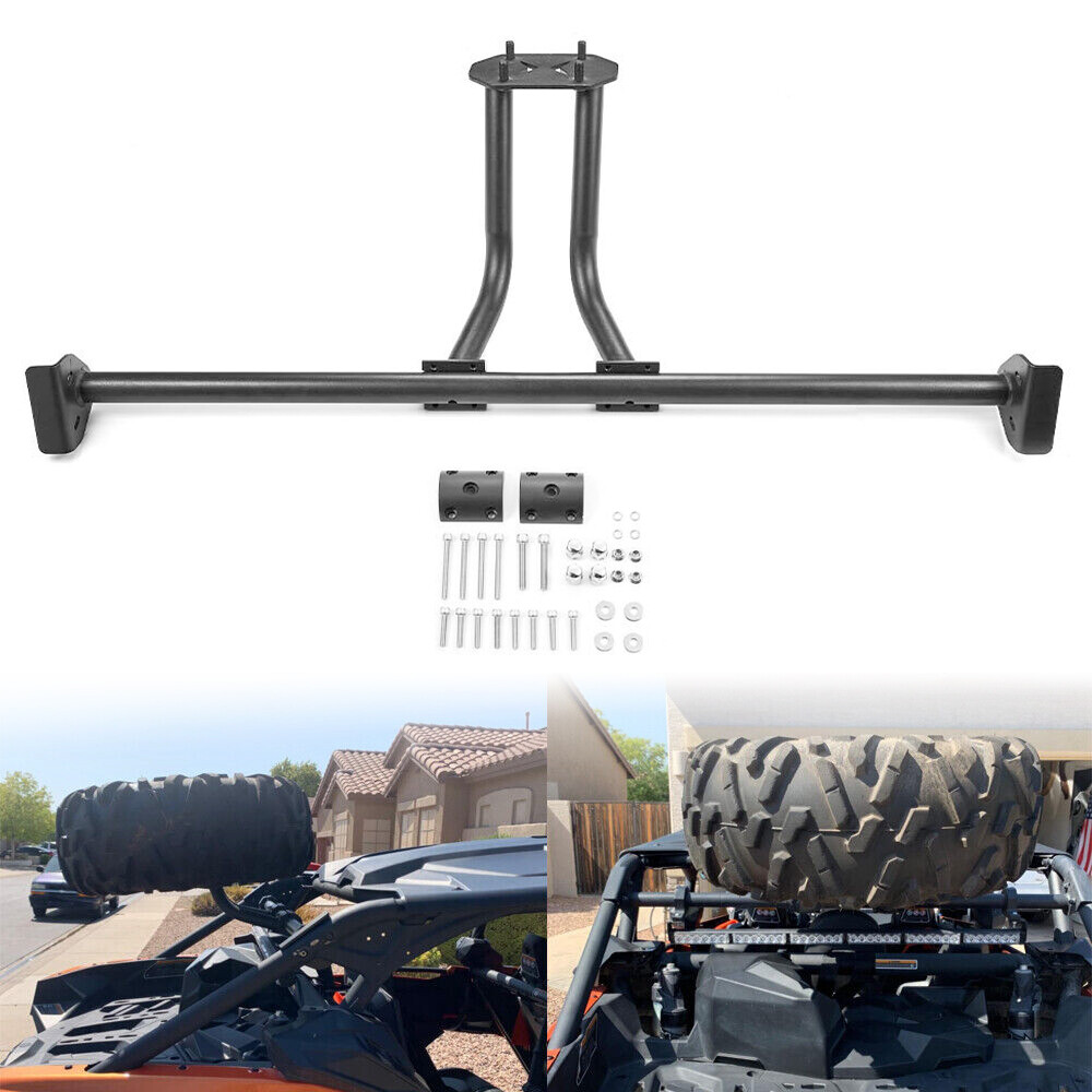 For Can Am Maverick X3 /Max /Turbo/R UTV Spare Tire Carrier Mount Rack 2017-2024