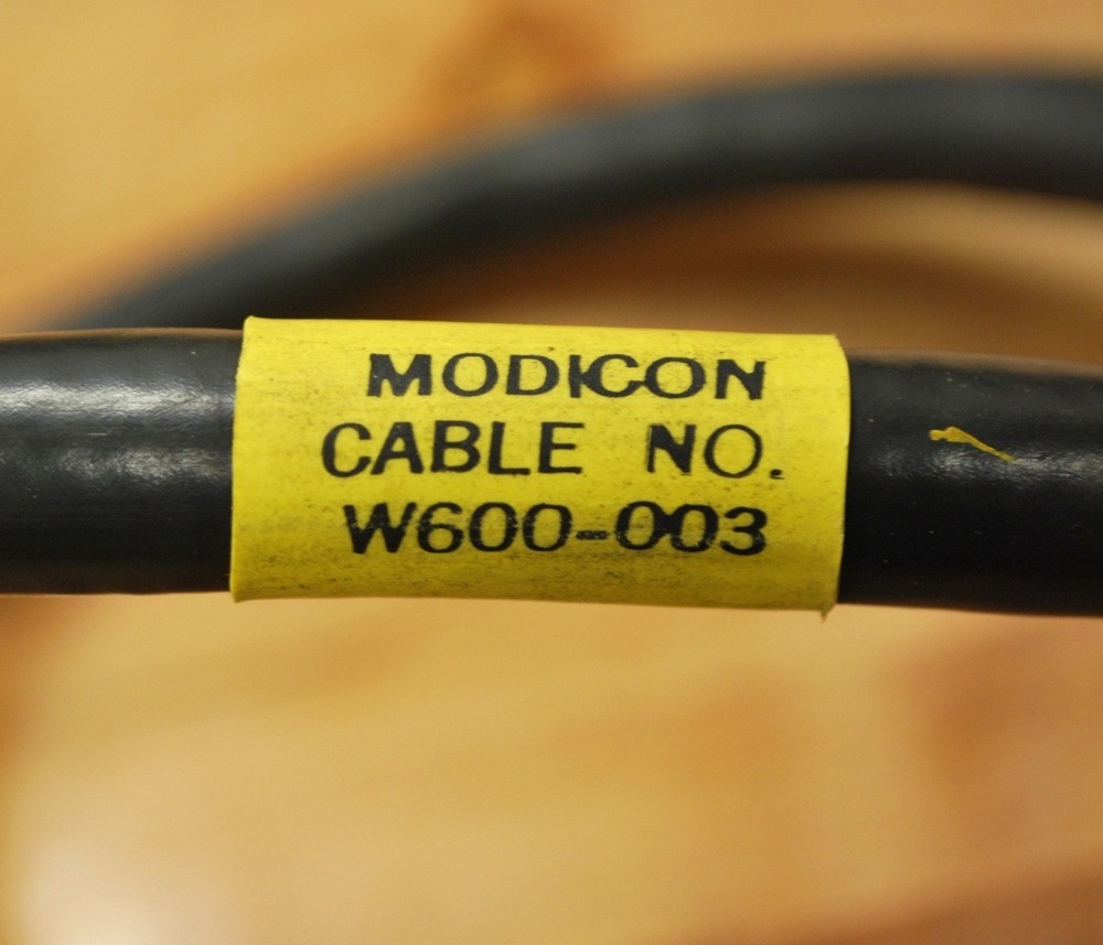 Modicon W600-003 Cable Assembly - USED