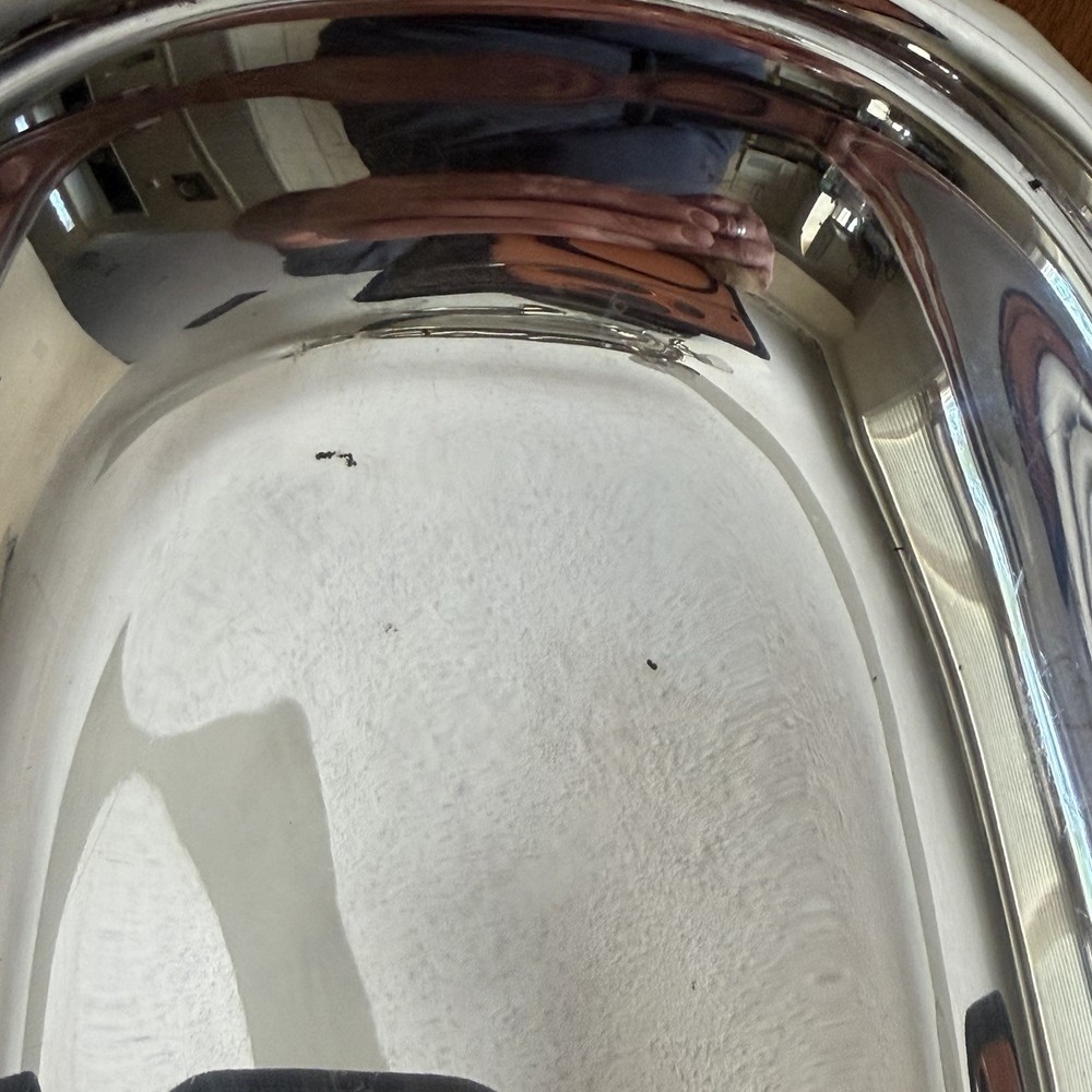 Reed & Barton 5001 Oval Silverplated Covered Serving Dish - Vegetable Dish