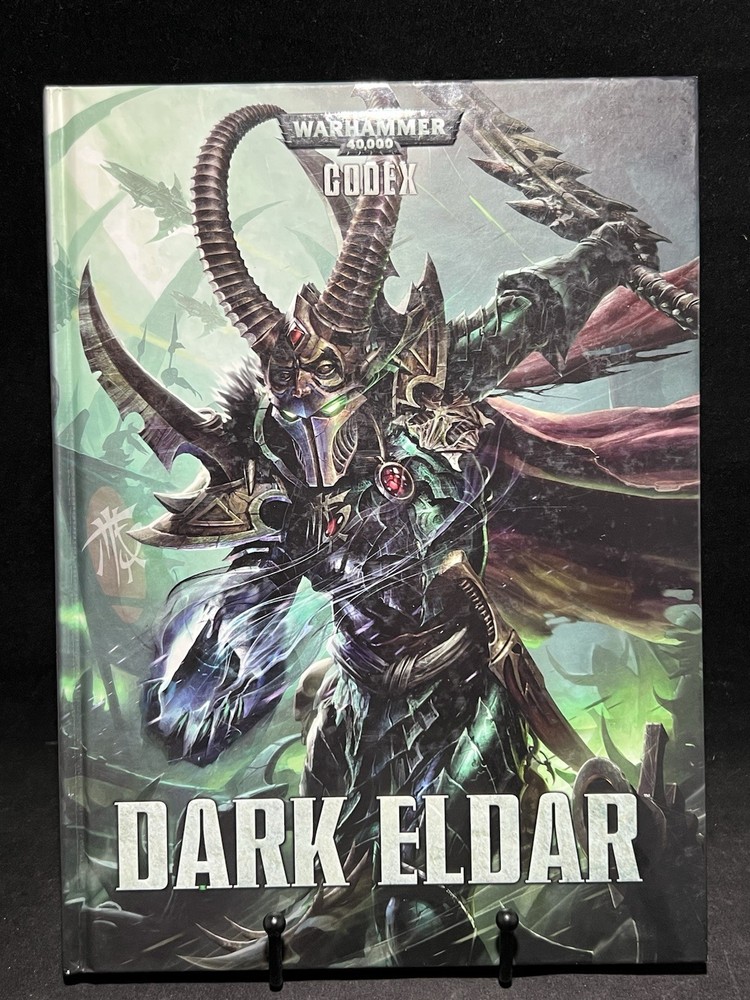 Warhammer 40,000 Dark Eldar Codex 7th Edition Rulebook Hardcover (2014)