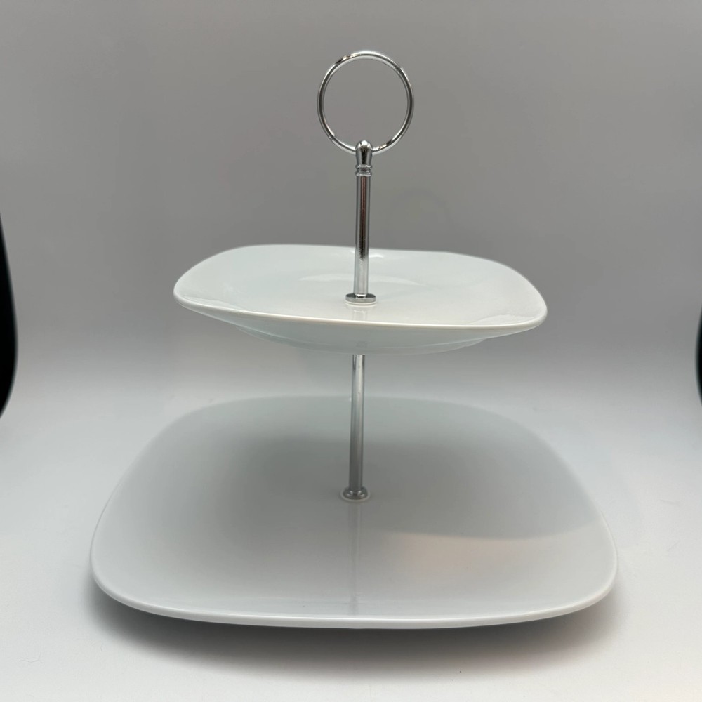 Grateful Gatherings 2 Tier Serving Stand, NIB