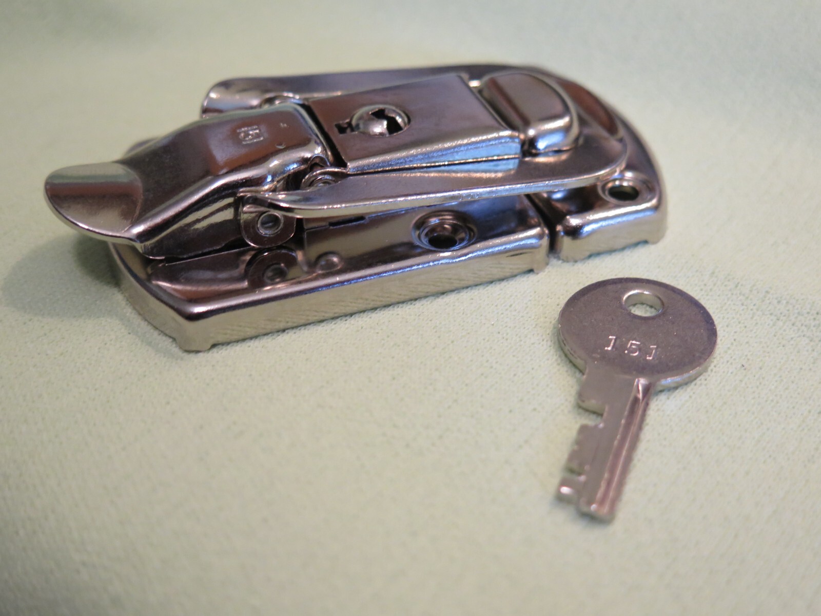 Vintage NOS 3" USA Excelsior latch for tool box Remline Gerstner machinist chest