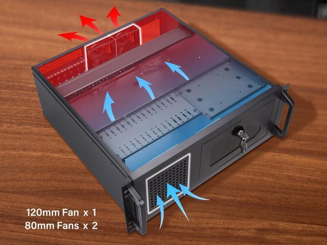 Rosewill RSV-R4100U 4U Server Chassis Rackmount Case