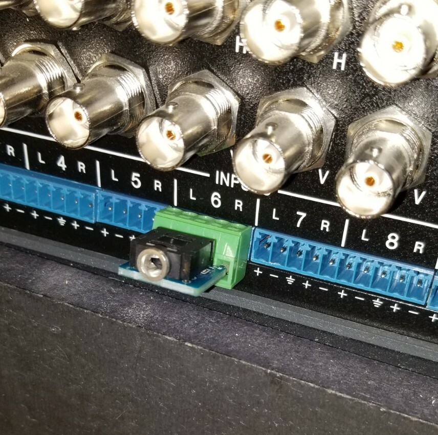 Extron Phoenix Audio Adapters Crosspoint 3.5mm Phono AUX TRS RGB PVM Connector