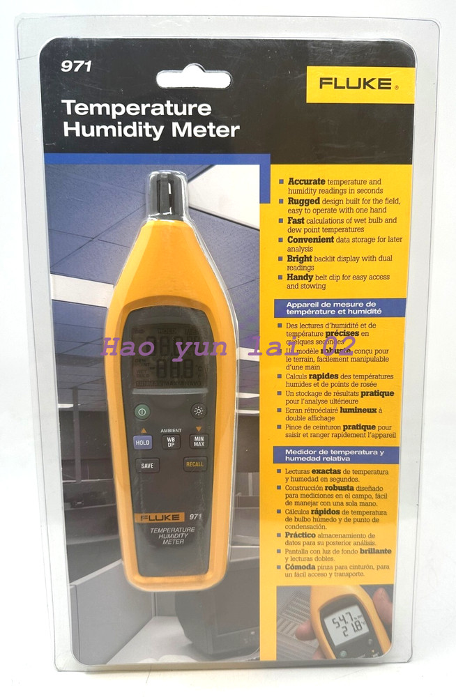 1PCS New For Fluke 971 Temperature Humidity Meter
