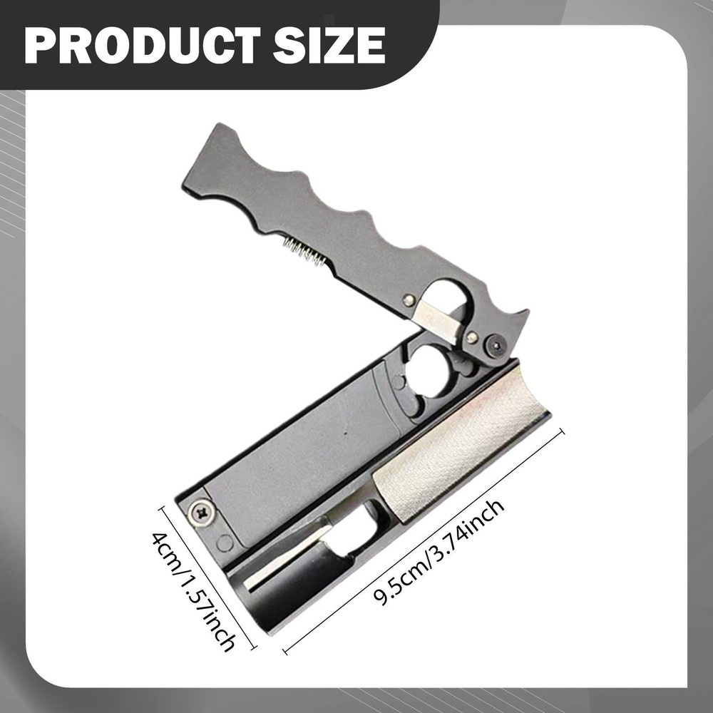 9 in 1 Pool Cue Tip Shaping Trimmer Replacement Sander Maintenance Multifunction