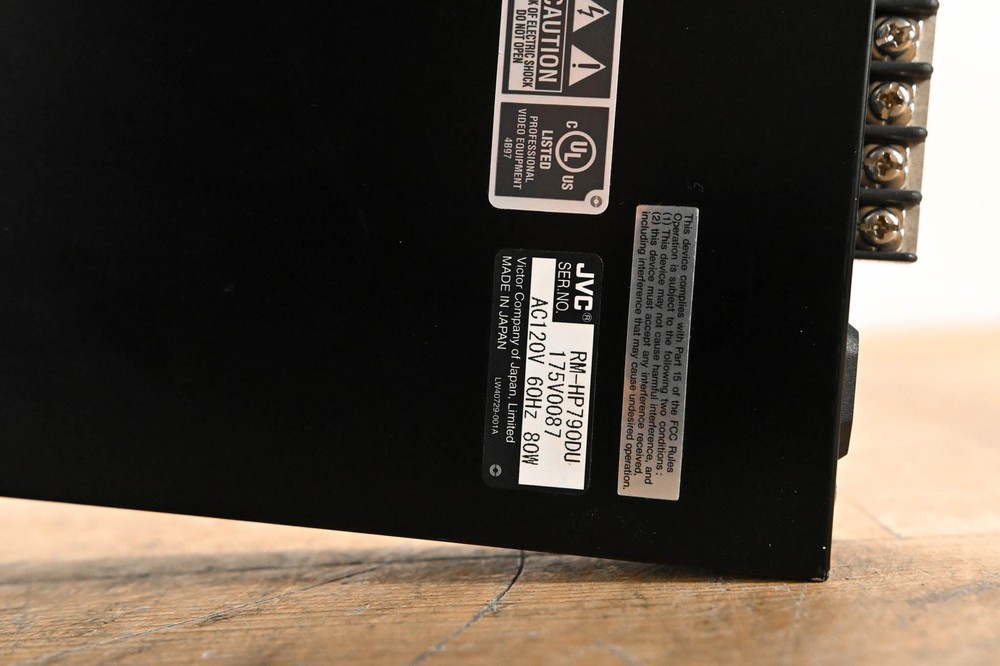 JVC RM-HP790DU Camera Control Unit CG01LT4