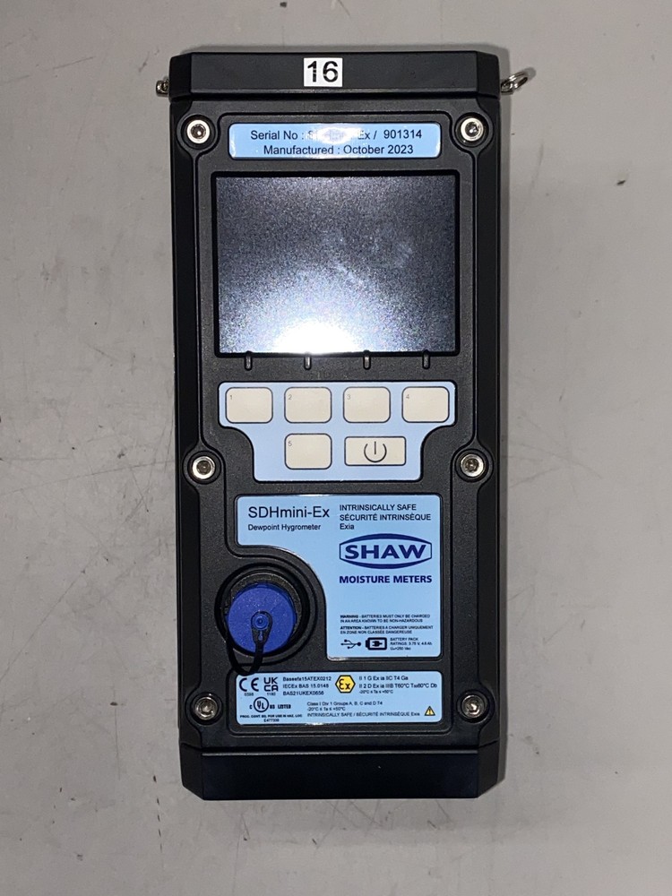 Shaw - Model SDHmini-Ex Portable Hygrometer