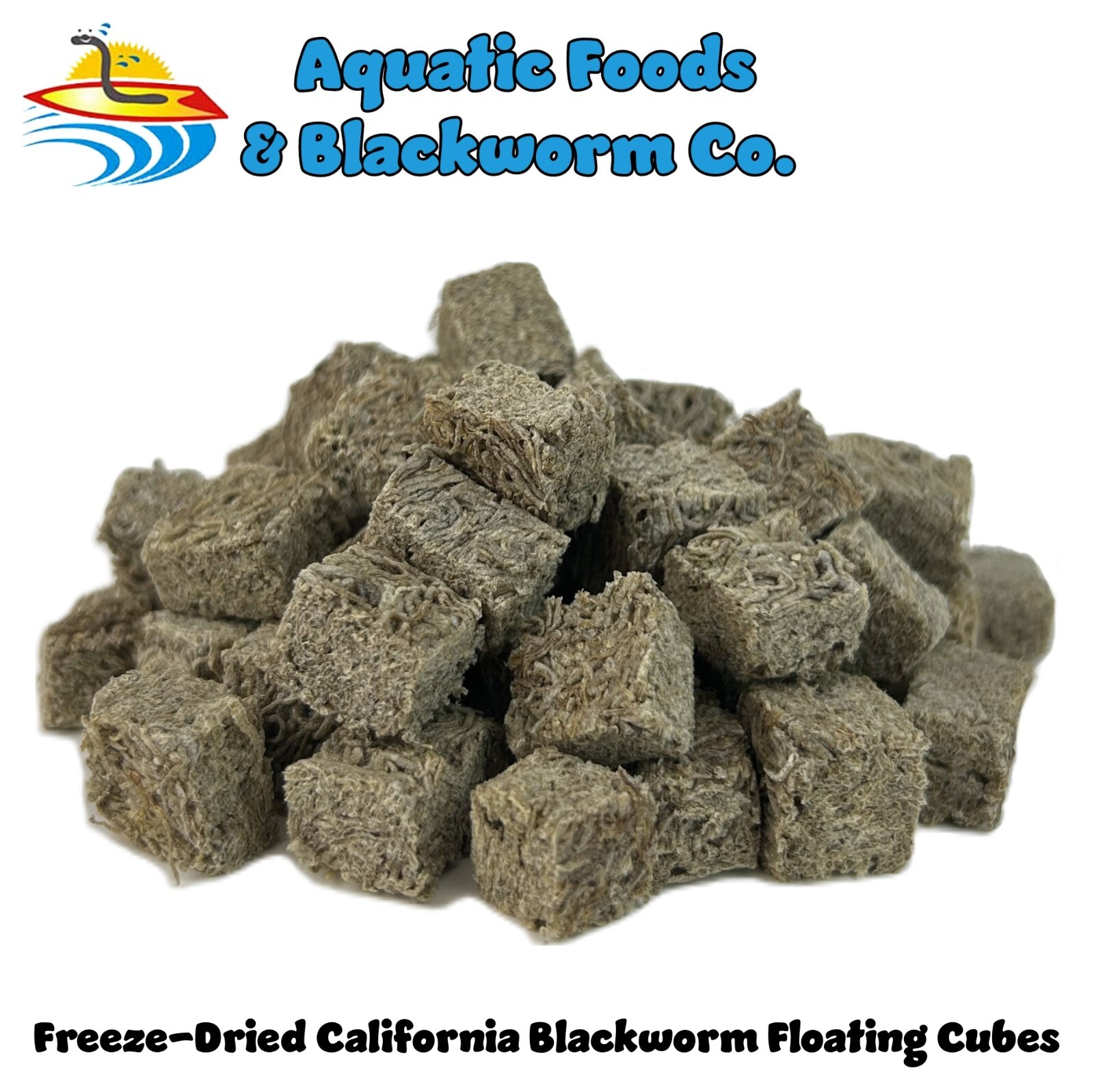 Freeze-Dried California Blackworms - Perfect for Discus, Cichlids & More