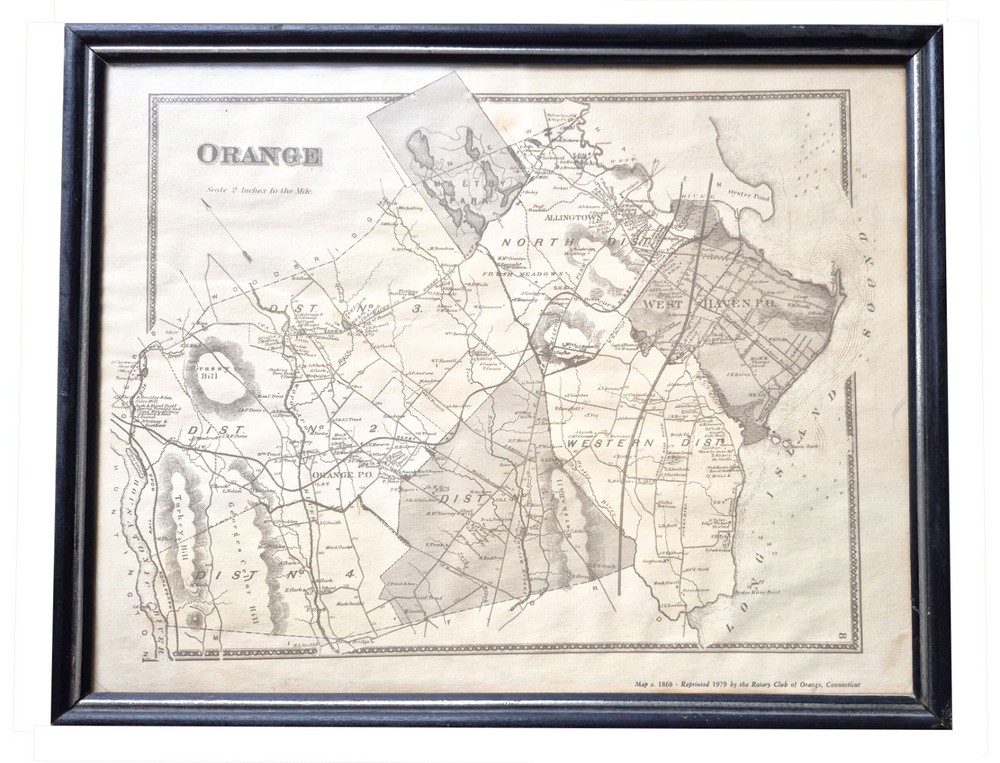 Map of Orange CT