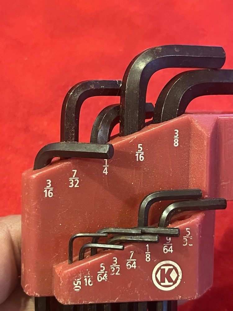 LONG-ARM SAE HEX KEY SET (t43)