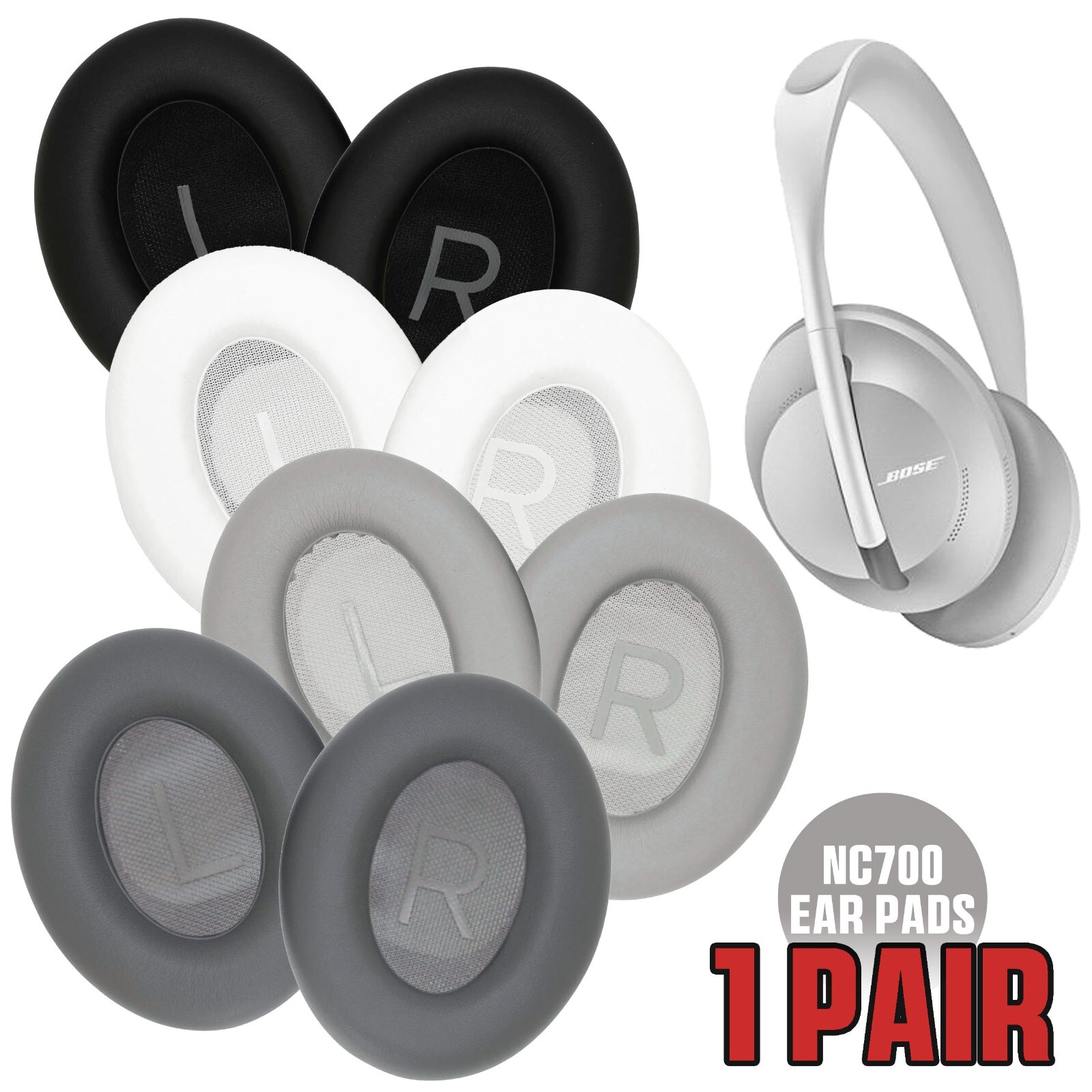 Ear Pads Soft Cushion Replacement For Bose Noise Cancelling 700 NC700 Headphones