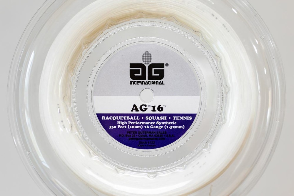 AG Poly 16 Reel 330' White