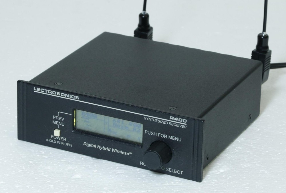 Lectrosonics R400 UHF Synthesized Receiver + Lectro UH400A Transmitter Wireless