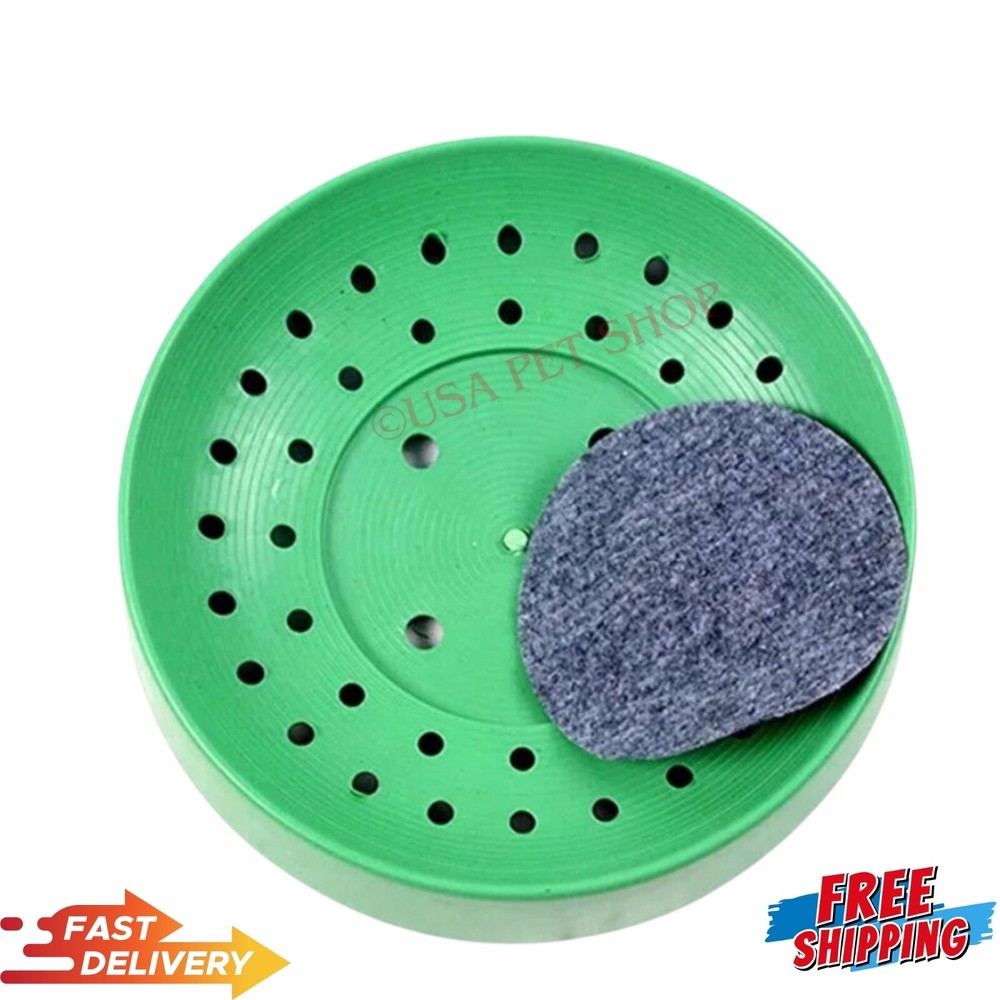 Nesting Bowls Plastic & Nest Mats Breeding Hatching Box For Pigeons Quails 2PC
