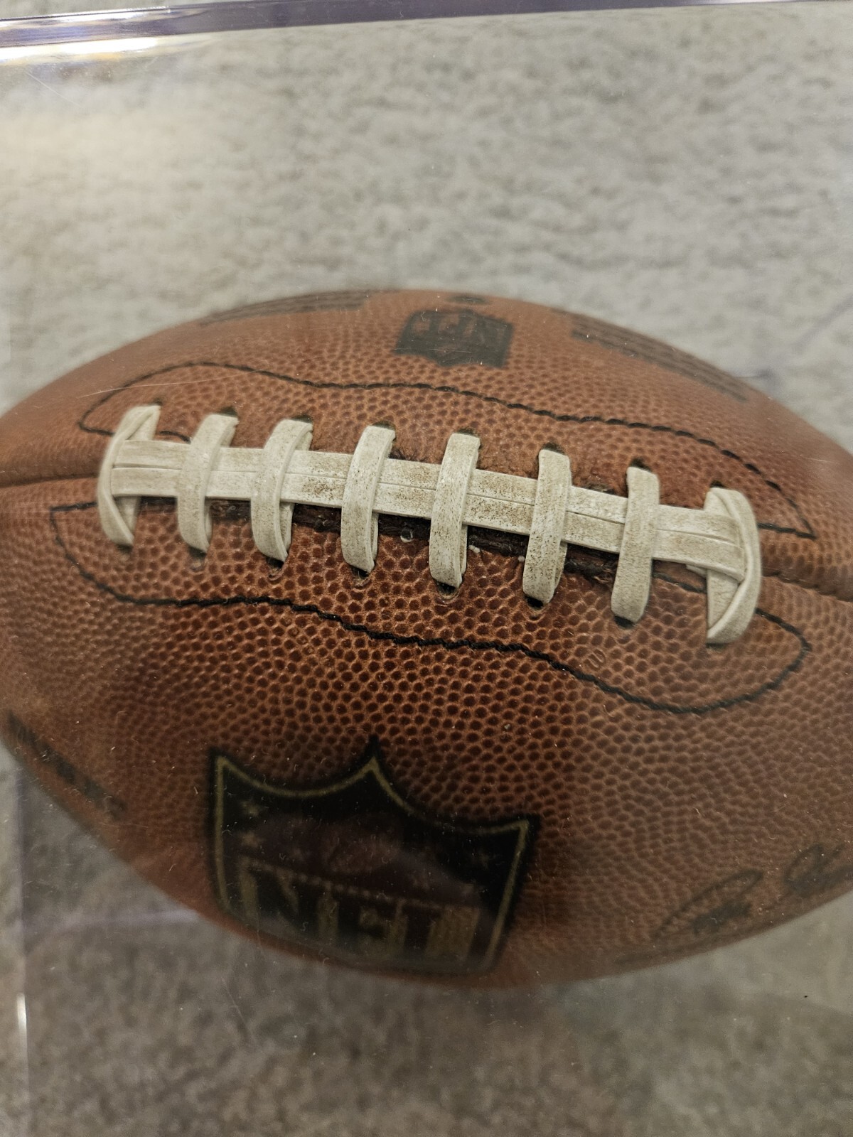 Seattle Seahawks 2008 Game Used NFL "The Duke" Wilson Football With Case