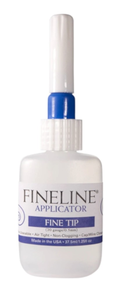 Fineline Fine Tip Applicator Oval Bottle 1-1/4oz