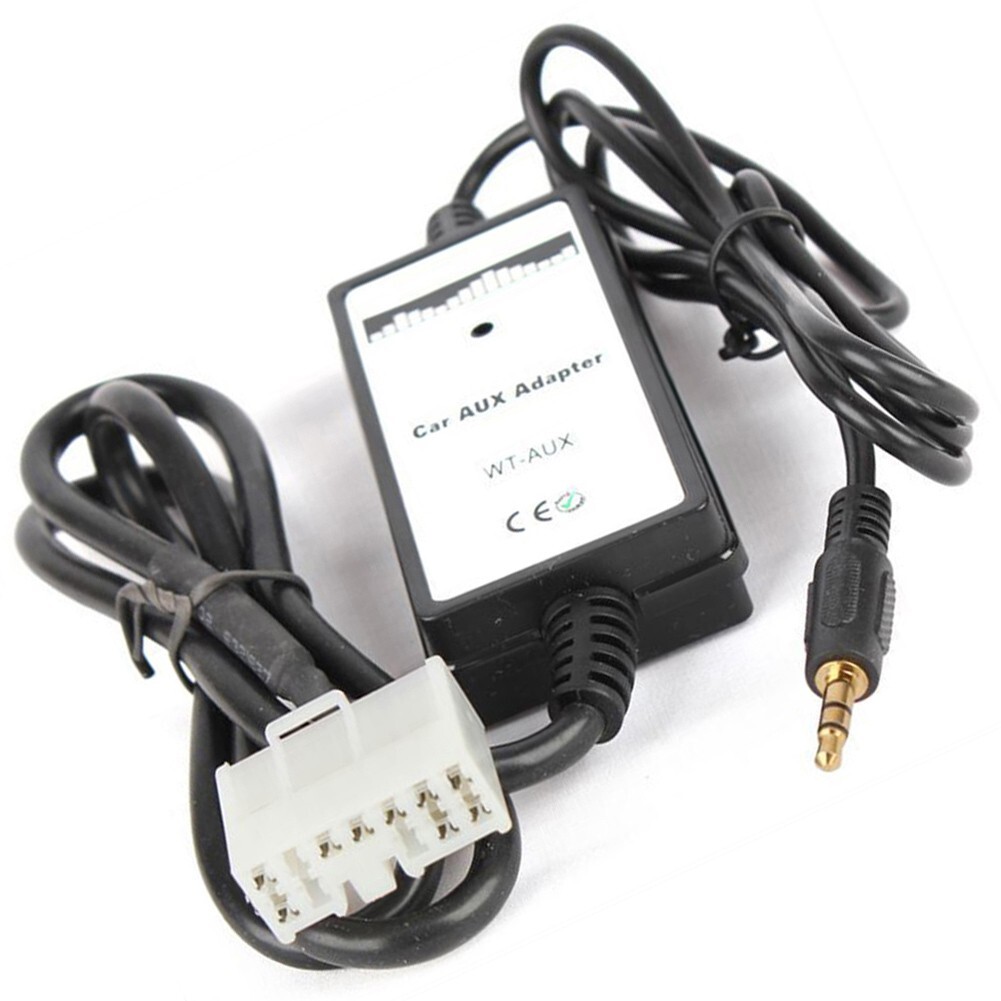 Car Music Interface Adapter Audio 3.5mm AUX Input For Toyota
