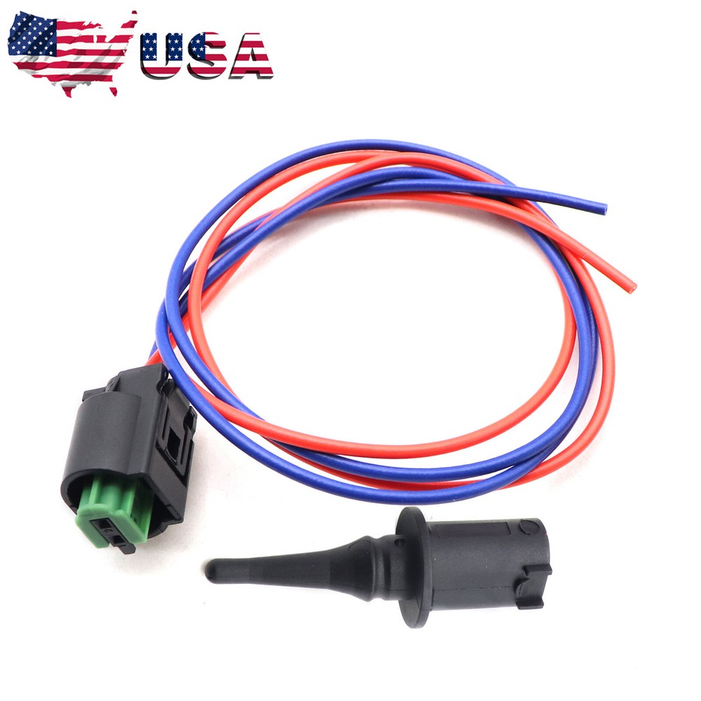 Outer Ambient Air Temperature Sensor&Plug For Mercedes Benz C E S Smart Sprinter