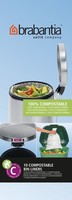 Brabantia C 12L 10pc PerfectFit Compostable Bags Code C 419782