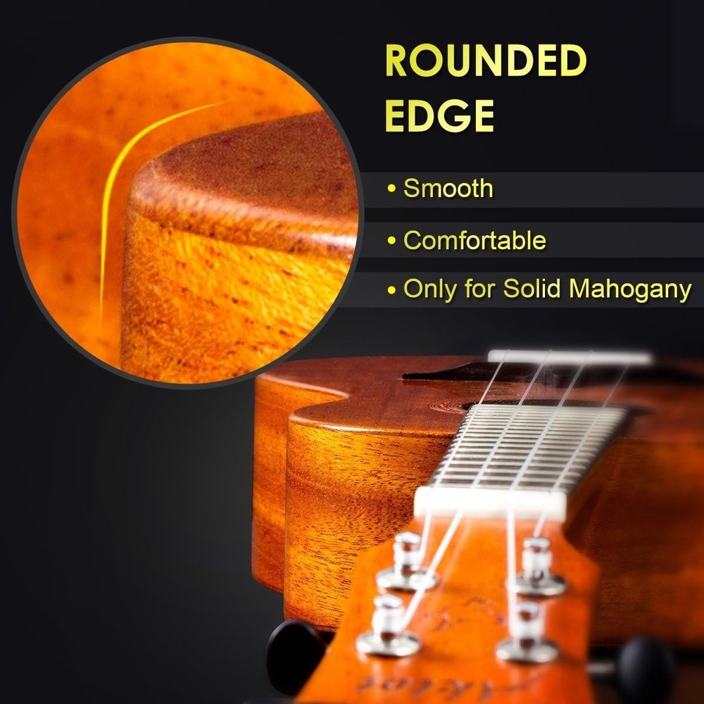 Professional 23" Mahogany Ukulele Set
