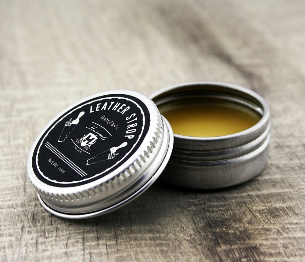 HERYALI LEATHER STROP COMPOUND PASTE 10ML SHARPENING STRAIGHT RAZOR BALM CREAM