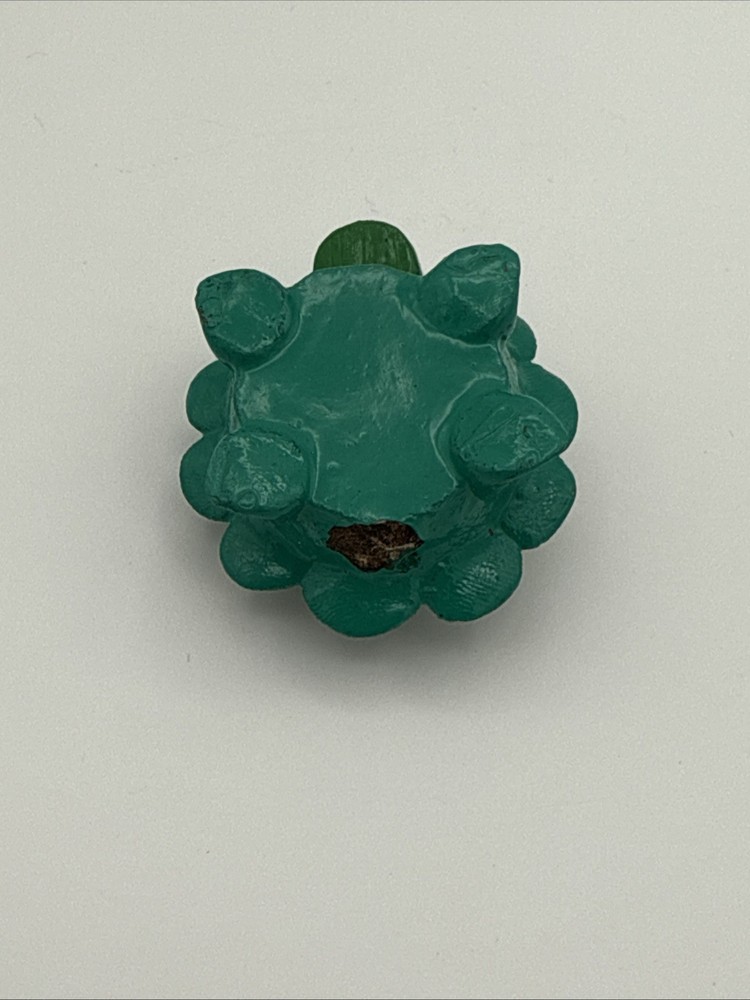 Mini Bobble-Head, Turtle Hand Crafted / Painted **Has Some Paint Chips**