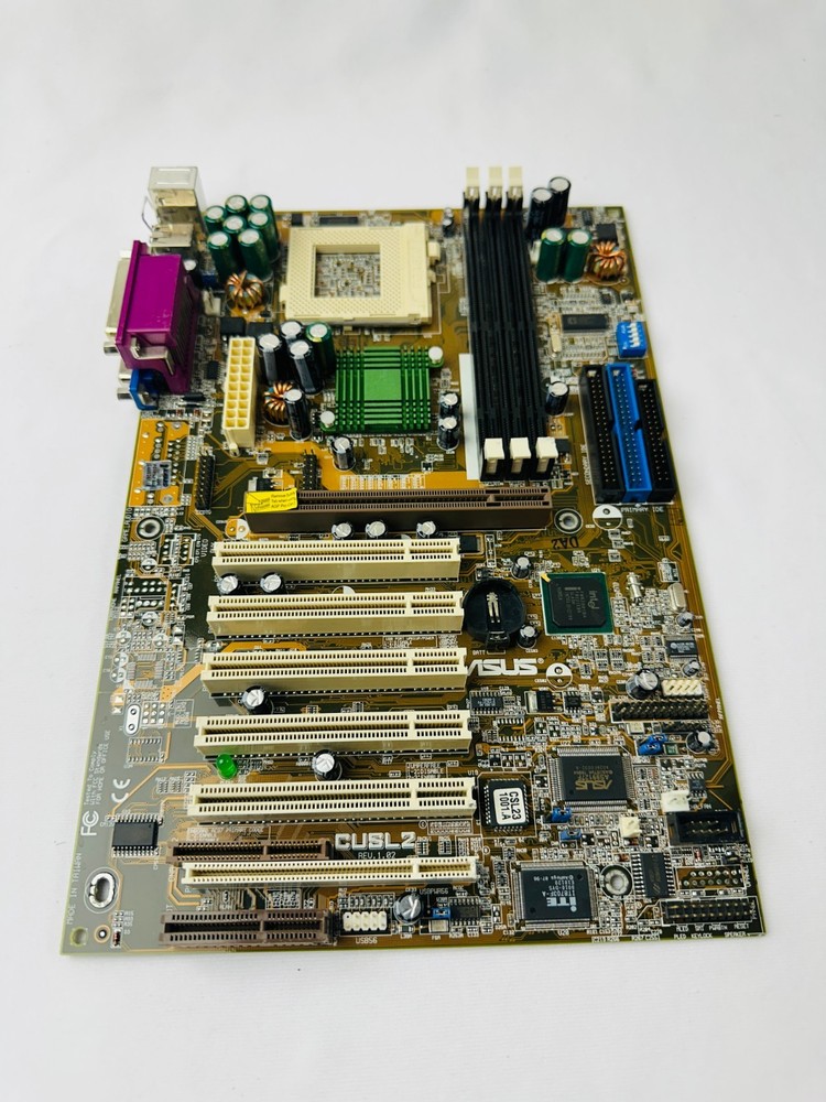 Asus CUSL2 Motherboard **Broken Processor Socket Tab**