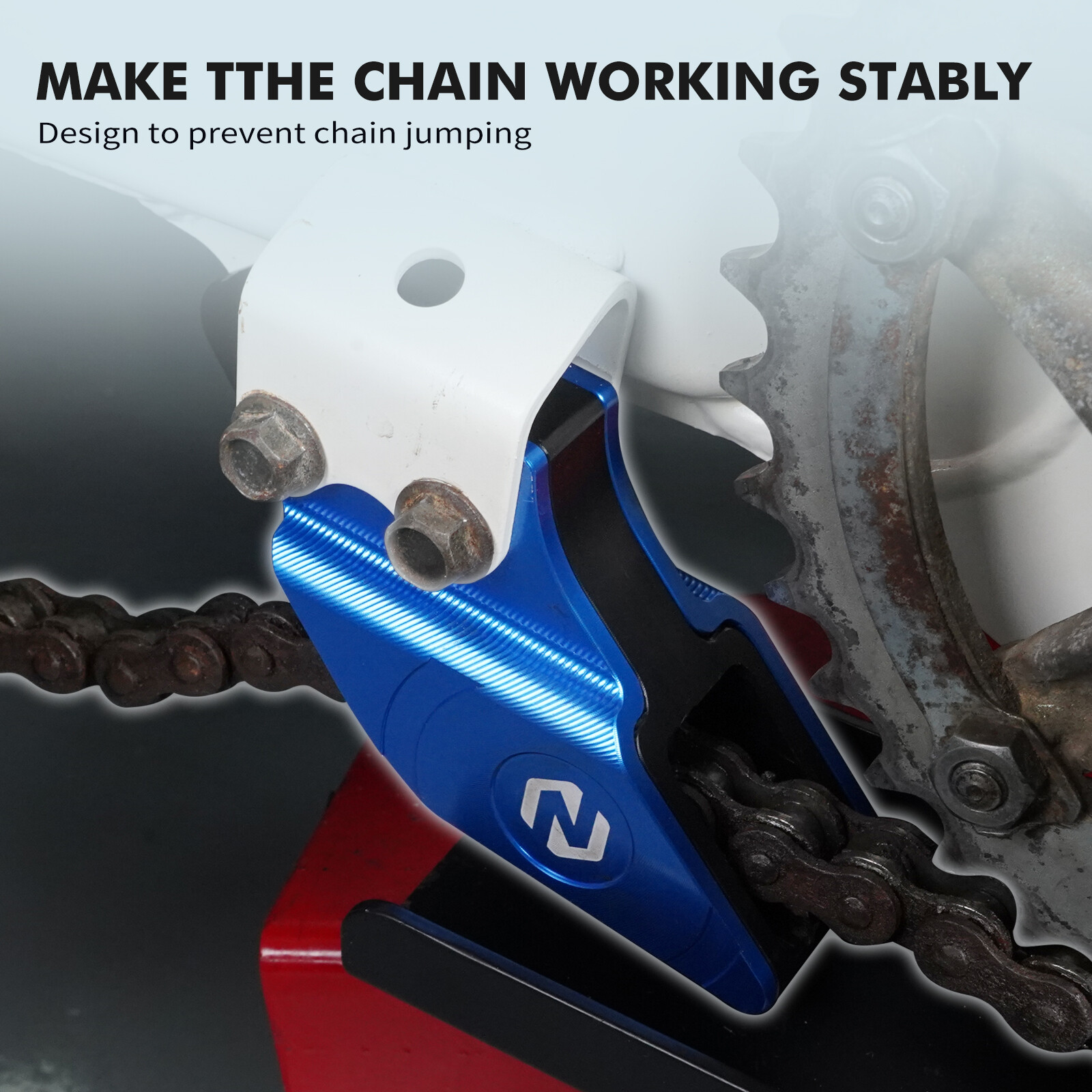 For Yamaha Warrior 350 Blaster 200 Chain Roller Support Guide #38W-22199-00-00