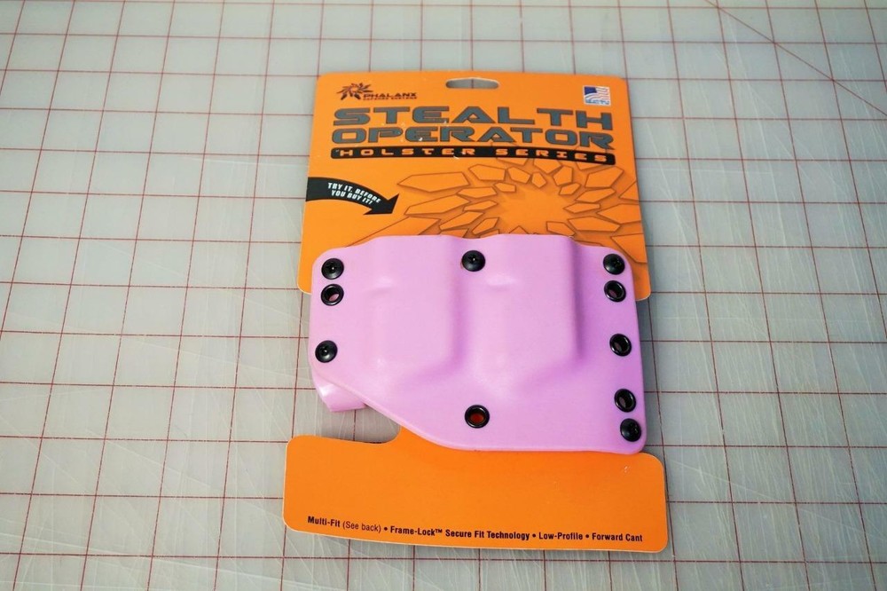 Phalanx Stealth Operator Compact Holster Twin Mag PINK NEW!