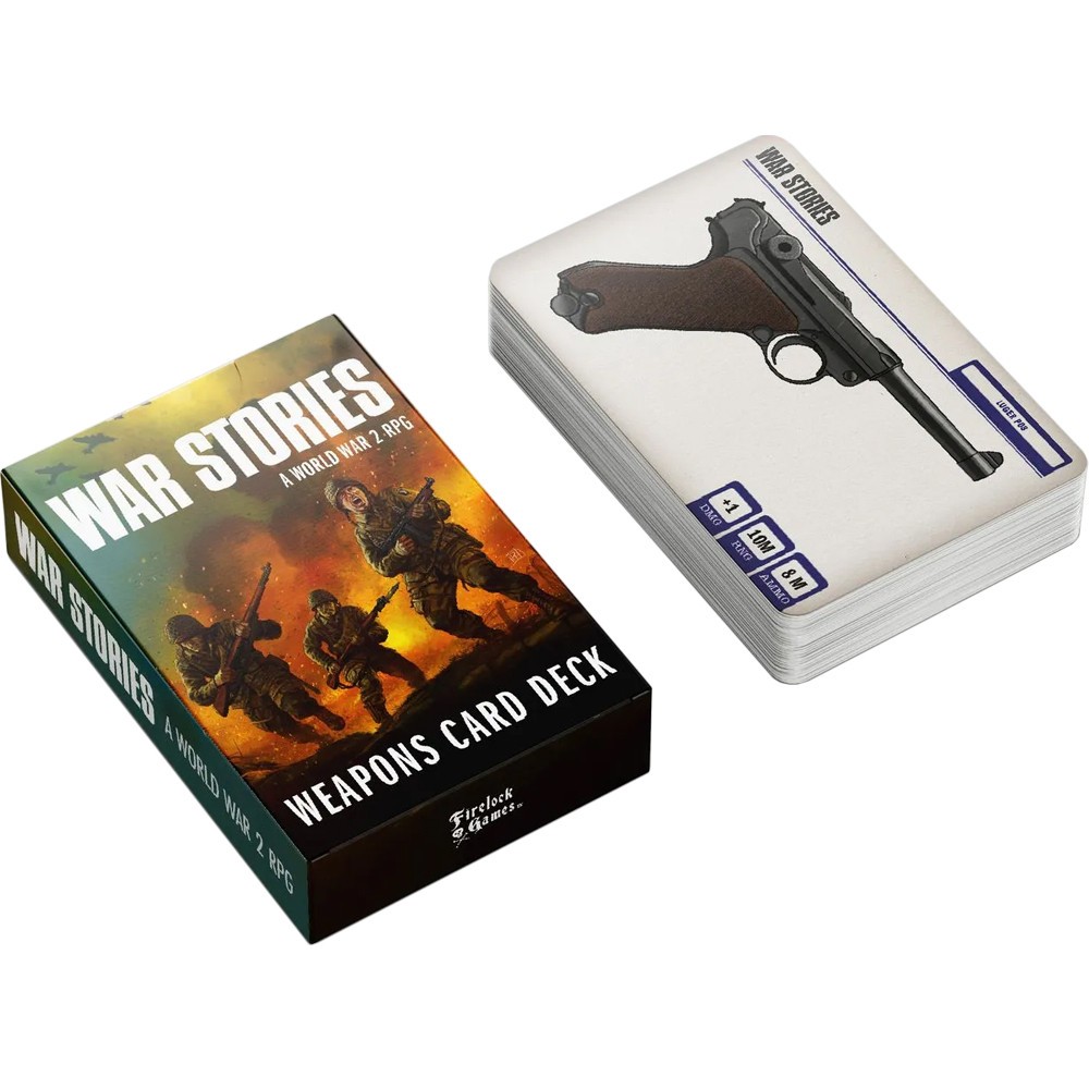 FGDWS0004 Firelock Games War Stories: Weapons Card Deck