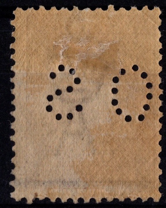 Australia Predecimal 6d Kangaroo OS Perf Mint