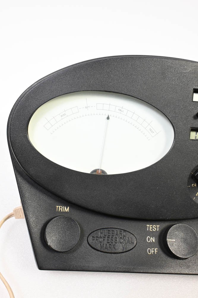 Scientology Professional Mark VI E-Meter Hubbard Electrometer BLACK *Left Hand*