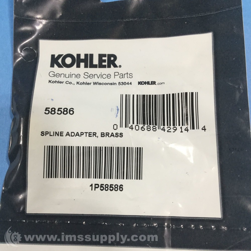 Kohler 58586 Spline Adapter FNFP