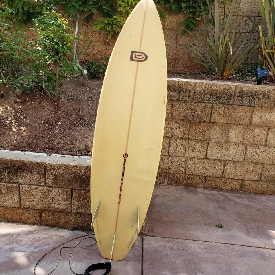 Surf board Surfboard Shortboard Dan Taylor board 6'2"