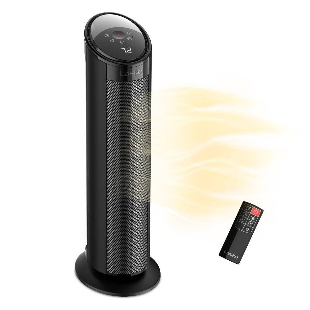 Lasko CT22495 22" Ceramic Tower Heater with Remote Control