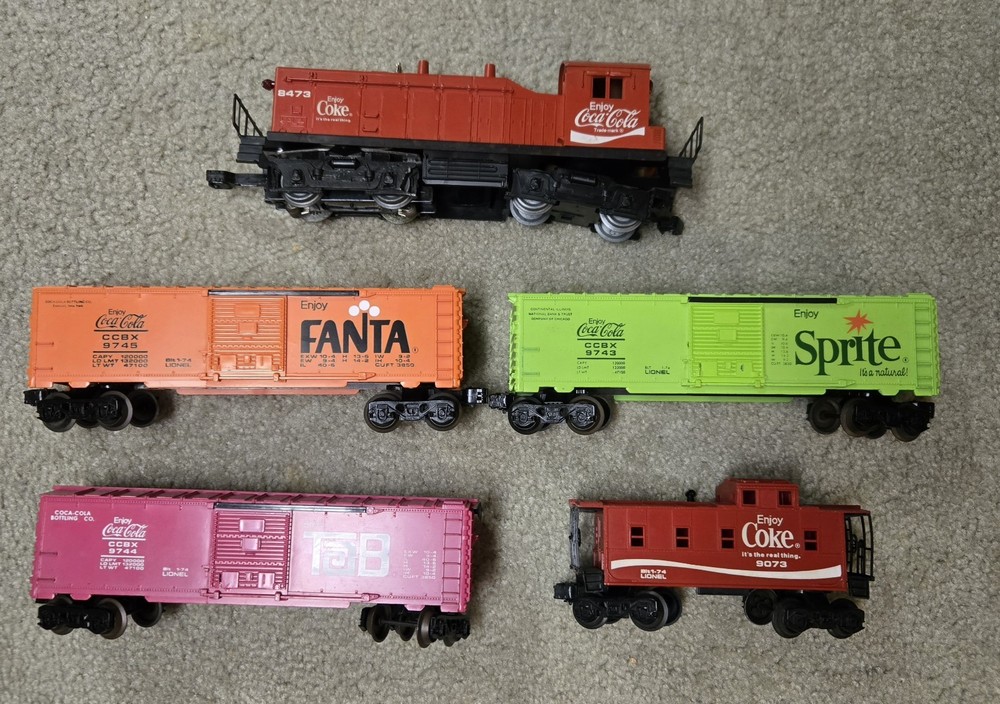 Lionel Coca-Cola Train Set
