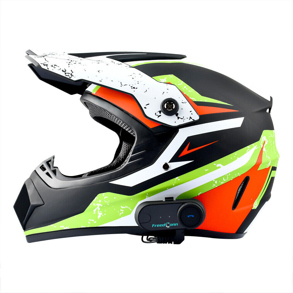 TCOM VB Motorcycle Helmet Intercom Bluetooth Headset Wireless Interphone & Mic