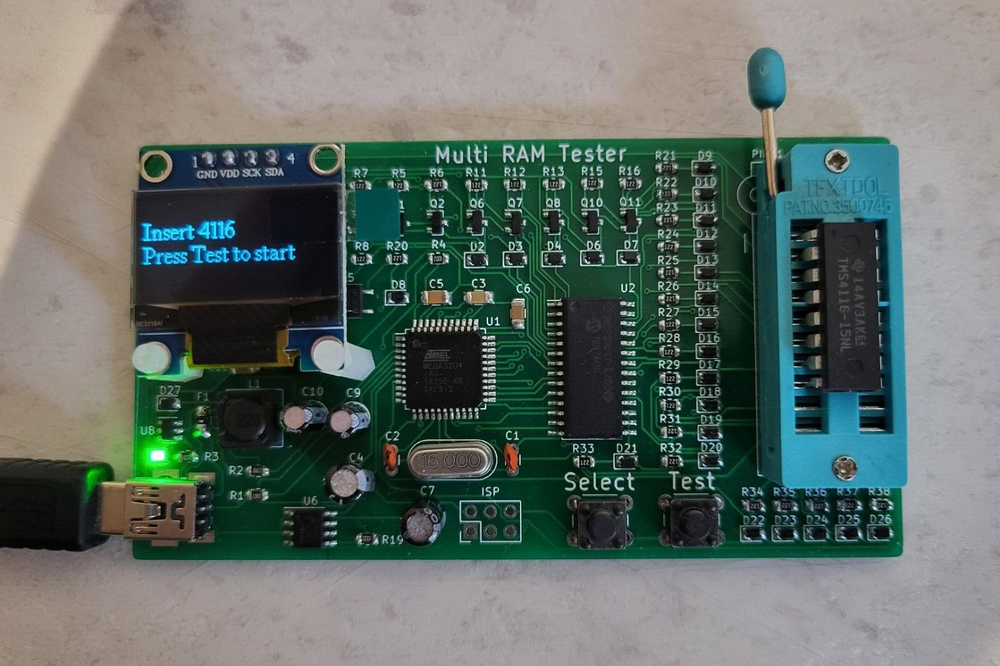 🇬🇧 Multi RAM Tester DRAM SRAM Dynamic Static