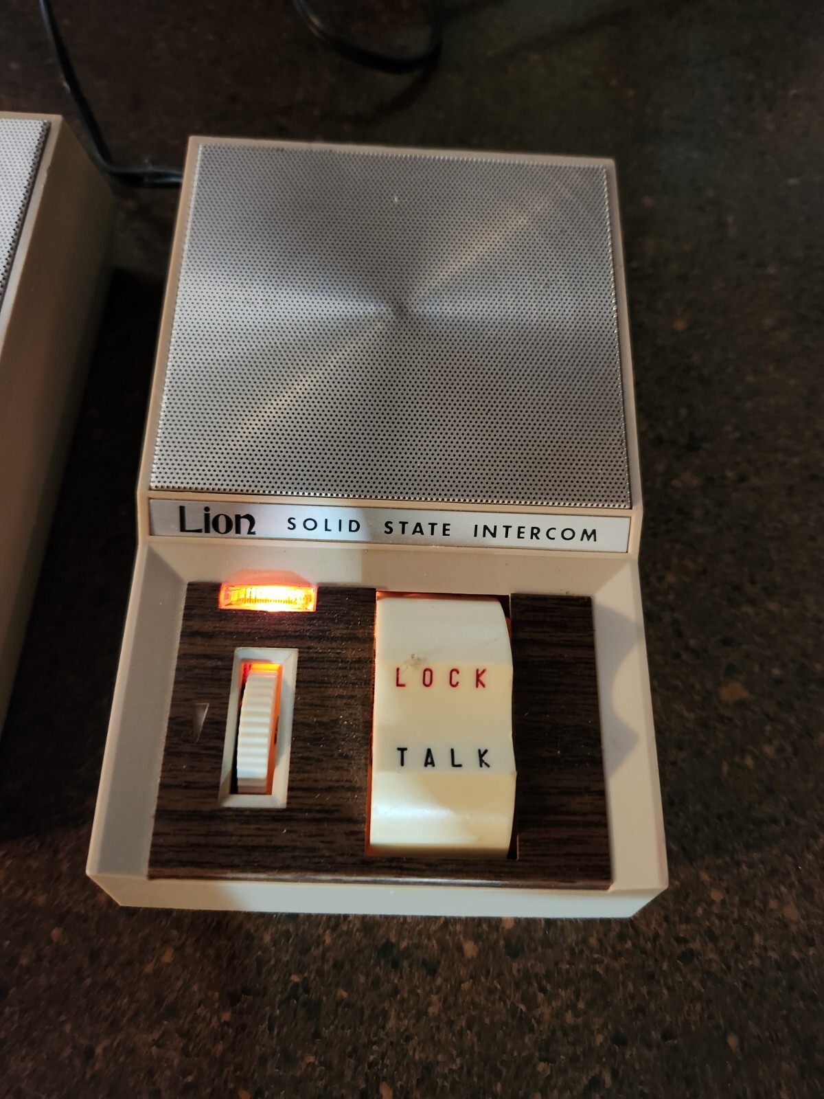 Lion Solid State Intercom Japan AS IS Prop Display NOT WORKING Vintage Pair