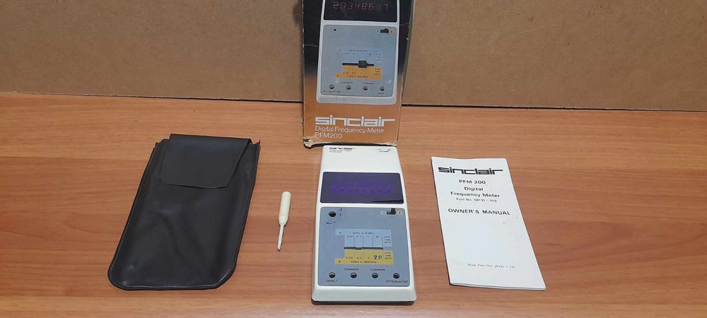 Sinclair PFM 200 Frequency Meter