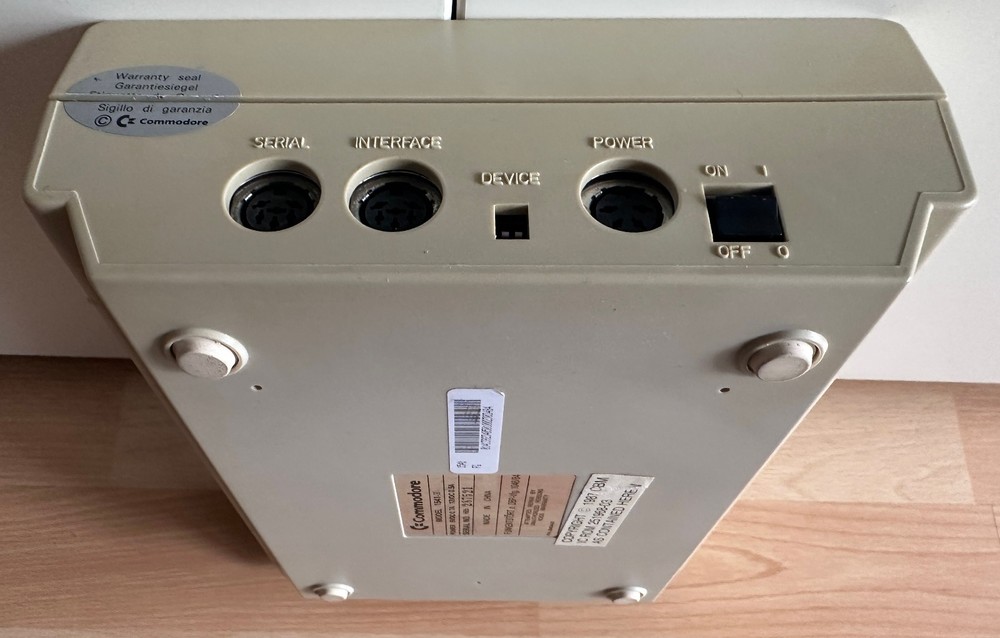 Commodore 1541-II Disk Drive for C64 Tested, Defect #05 26