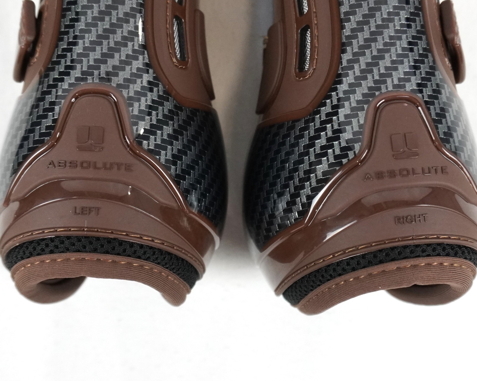 Veredus Carbon Gel Absolute by Ehning Front Tendon Horse Boots In Brown Size M