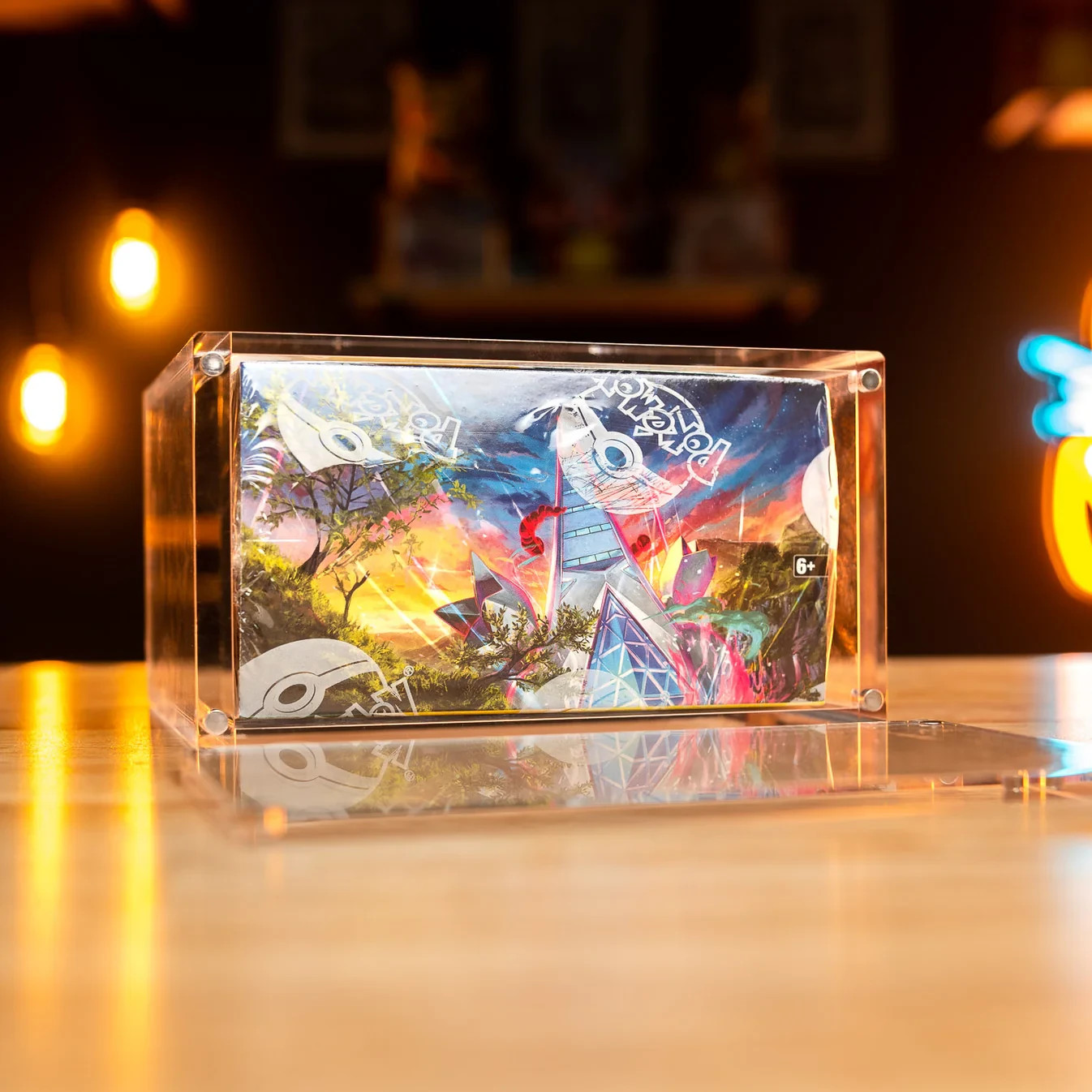 POKEMON MAGNETIC ACRYLIC DISPLAY BOOSTER BOX CASE PROTECTOR
