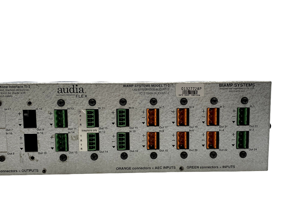 BIAMP Sytems Audia Flex TI-2 Digital Audio Processor